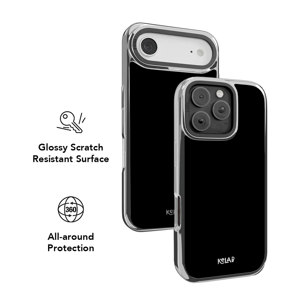 Solid Black iPhone Case