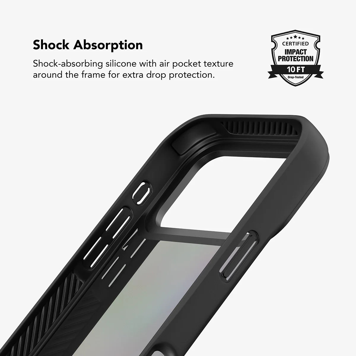 Solid Black iPhone Case