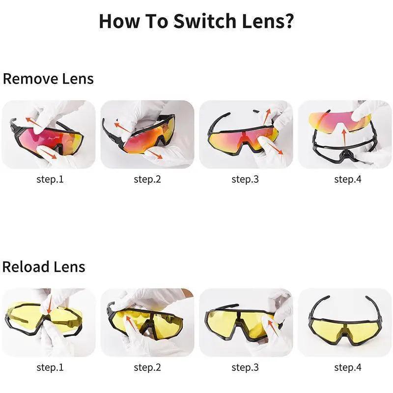 Polarized Sports Glasses — UV400 Unisex Eyewear